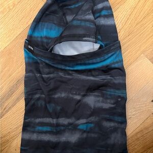 Black and Blue Face Mask